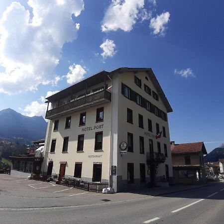 Hotel Post Cunter Biancardi Savognin Bagian luar foto